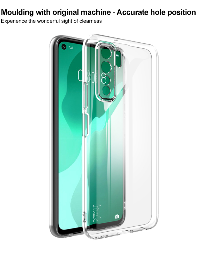 Case Huawei Nova 7 SE / Pre-order * IMAK UX-5 ซีรี่ส์เคส TPU โปร่งใส ผลิตจาก TPU คุณภาพสูง *