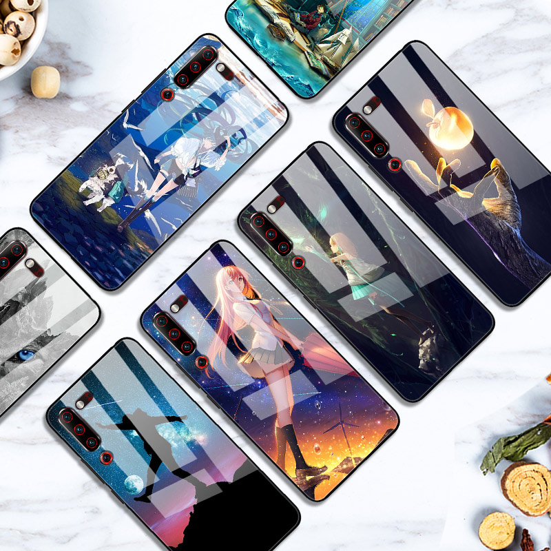 Case Lenovo Z6 Pro / Pre-Order * เคสแบบกระจกนิรภัย PC TPU กระจกหลังมีความแข็ง 9H ป้องกันรอยขีดข่วนและทนต่อการสึกหรอ *