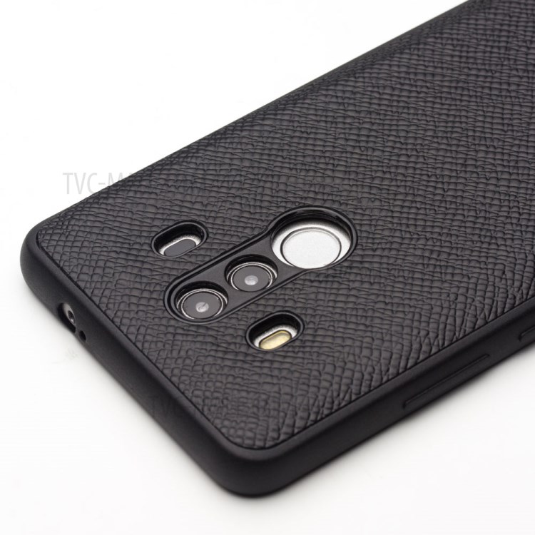 Case Huawei Mate 10 Pro / Pre-order * QIALINO Cross Texture กระเป๋าสตางค์หนังวัวแท้ ถอดได้ *