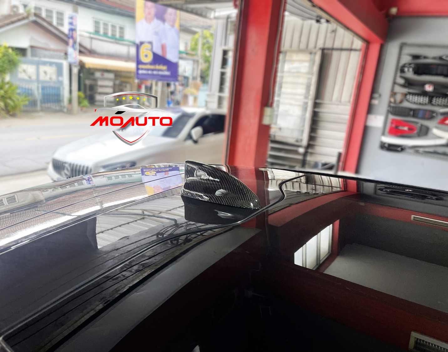 ครอบครีบฉลามเพียวคาร์บอนแท้ New HONDA HR-V 2021-2025