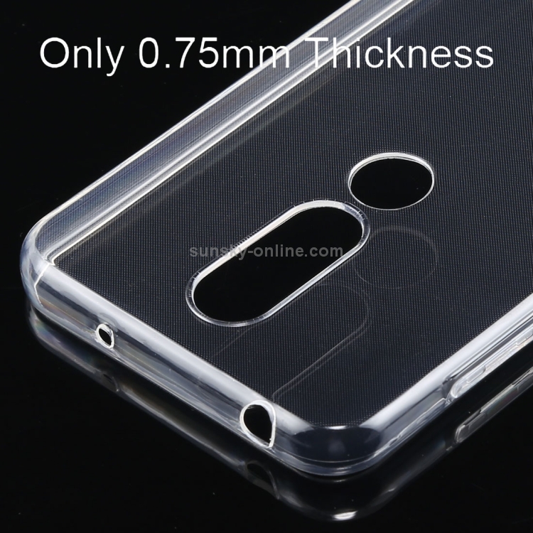 Case Nokia 6.1 Plus / Pre-order * เคส บาง 0.75 มม. TPU ใส *