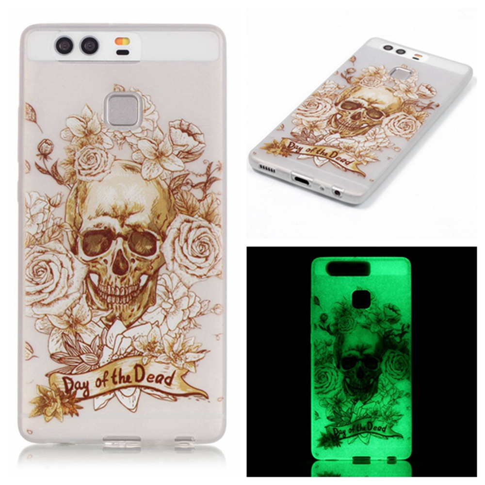 Case Huawei P9 / Pre-order * เคสส่องสว่าง เรืองแสงในที่มืด TPU *