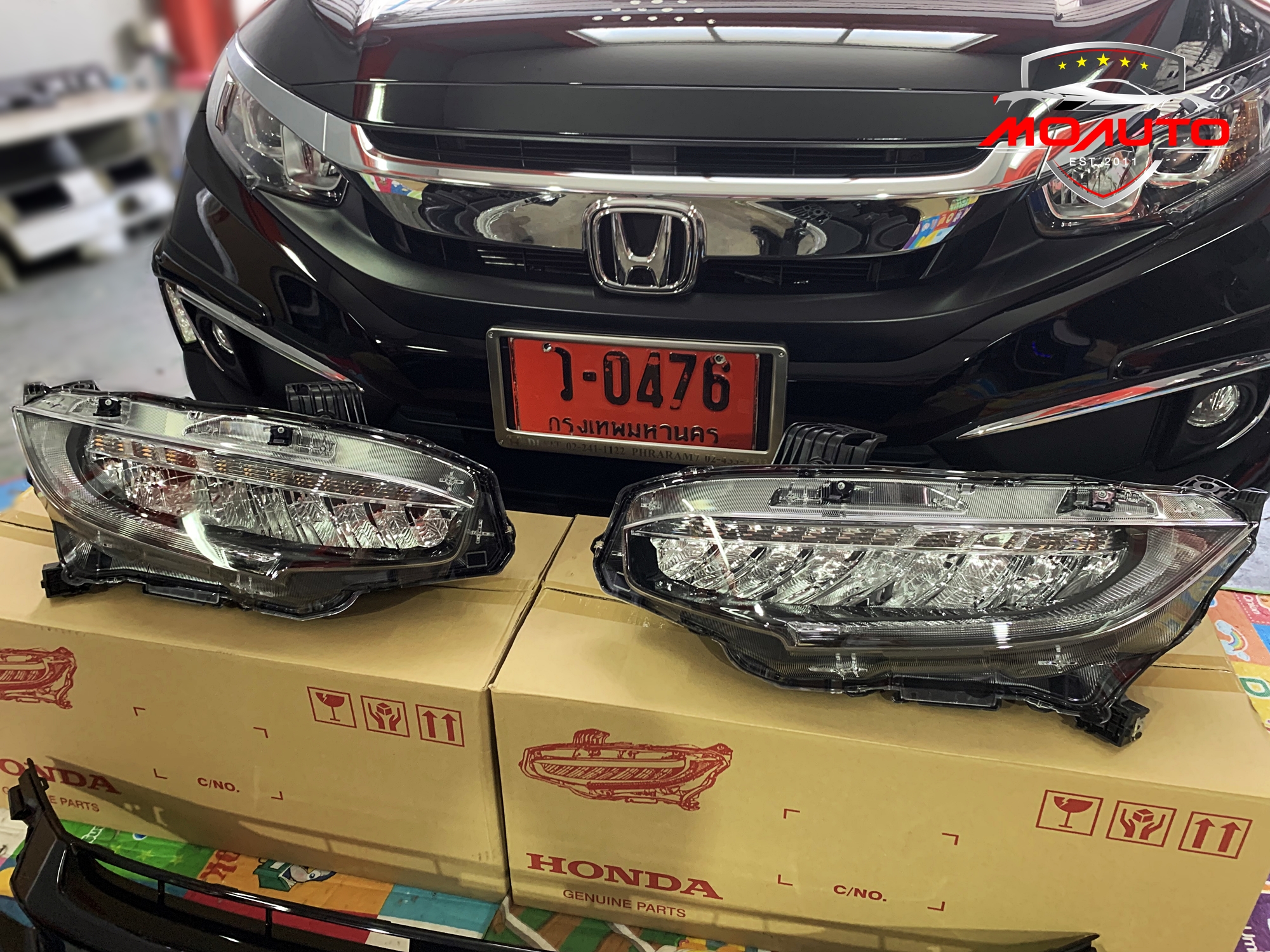 โคมไฟหน้า LED RS แท้ศูนย์ CIVIC FC / MC 2019-2021