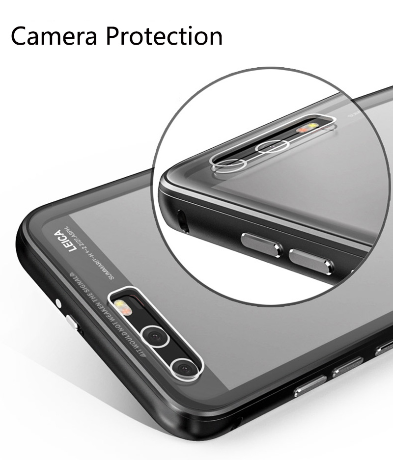 Case Huawei P10 Plus / Pre-order * LUPHIE Aircraft กรอบเคสอลูมิเนียมโลหะกรอบ + 9H ปกกระจกใสนิรภัย *