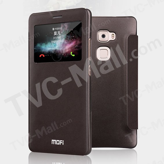Case Huawei Mate S / Pre-order * MOFI View Window หนังวัวแท้คุณภาพสูงชั้นหนึ่ง *