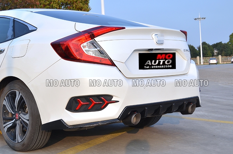 คิ้วกันชนหลังชายล่าง CIVIC FC/MC 2019