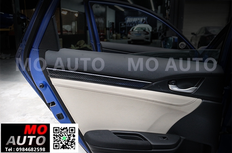 คิ้วแผงข้างประตูภายในเคฟล่า CIVIC FC/FK