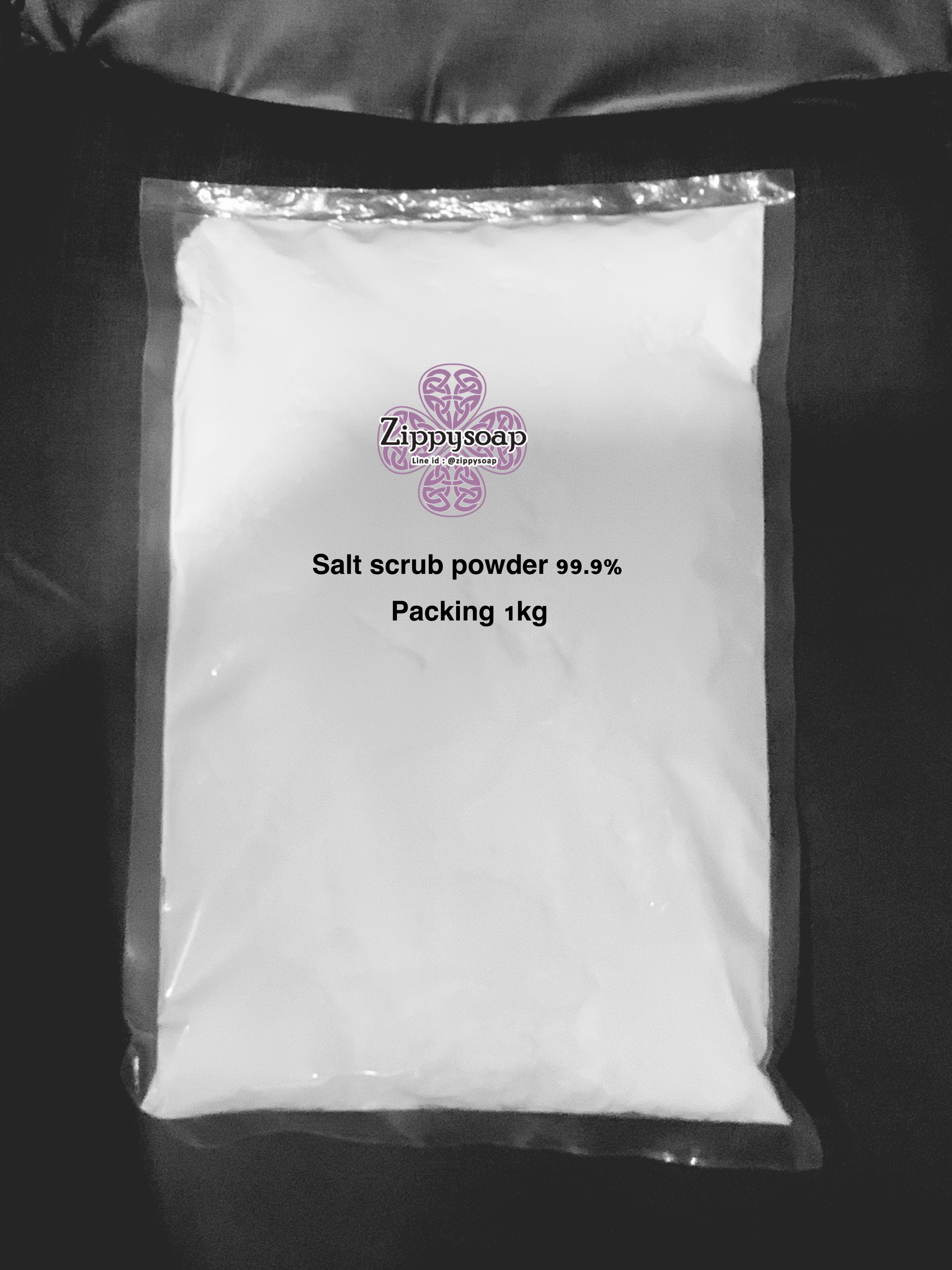 Salt scrub powder เกลือสปาเนื้อแป้ง 1 kg (หากสั่ง 5 กกขั้นไปส่งแพครวม5กก)