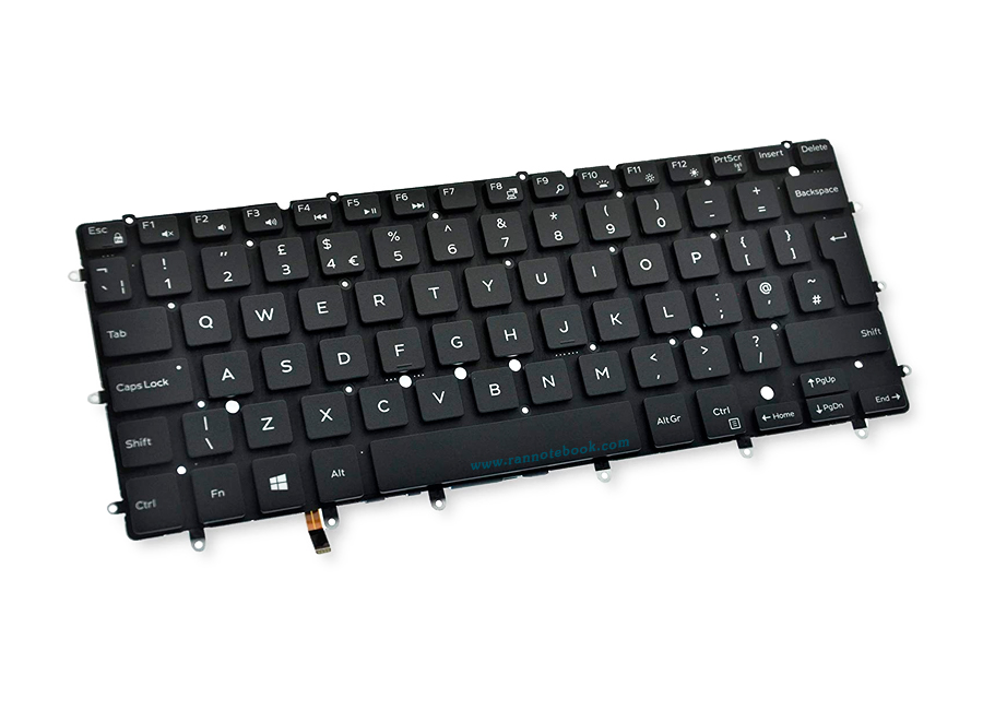 Keyboard Dell XPS 13 9350 แท้ศูนย์ประกัน Dell Thailand