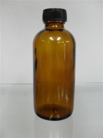 ขวดแก้วสีชา120 ml / 3oz 1 ชิ้น