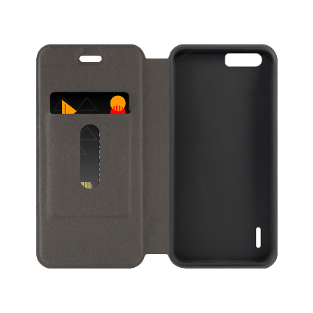 Case Huawei Honor 6 Plus / Pre-order * เคสธุรกิจผ้าใบปกหนังพลิกซอฟท์ซิลิโคน หนัง PU คุณภาพสูง + ซิลิโคน TPU นุ่ม *