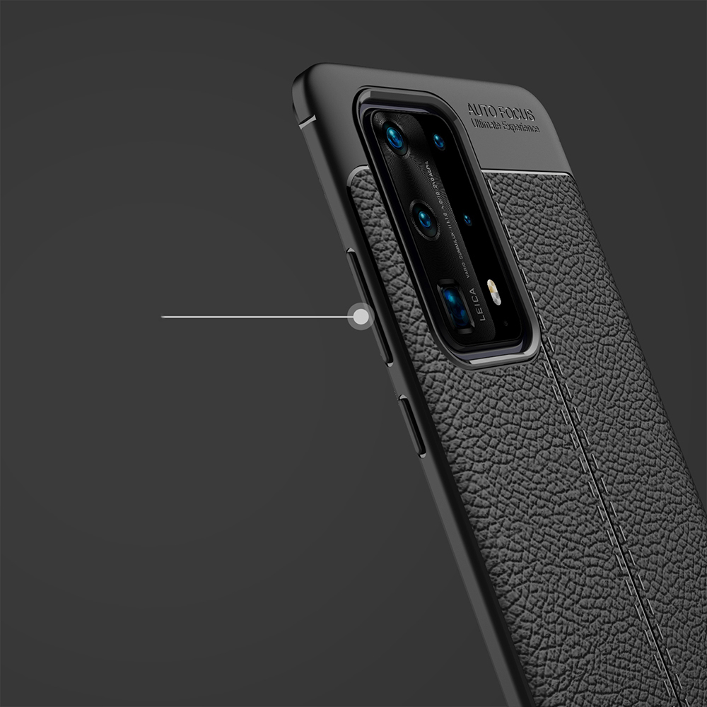 Case Huawei P40 Pro+ / Pre-order * เคส Litchi Texture TPU Shell พื้นผิวลิ้นจี่ *