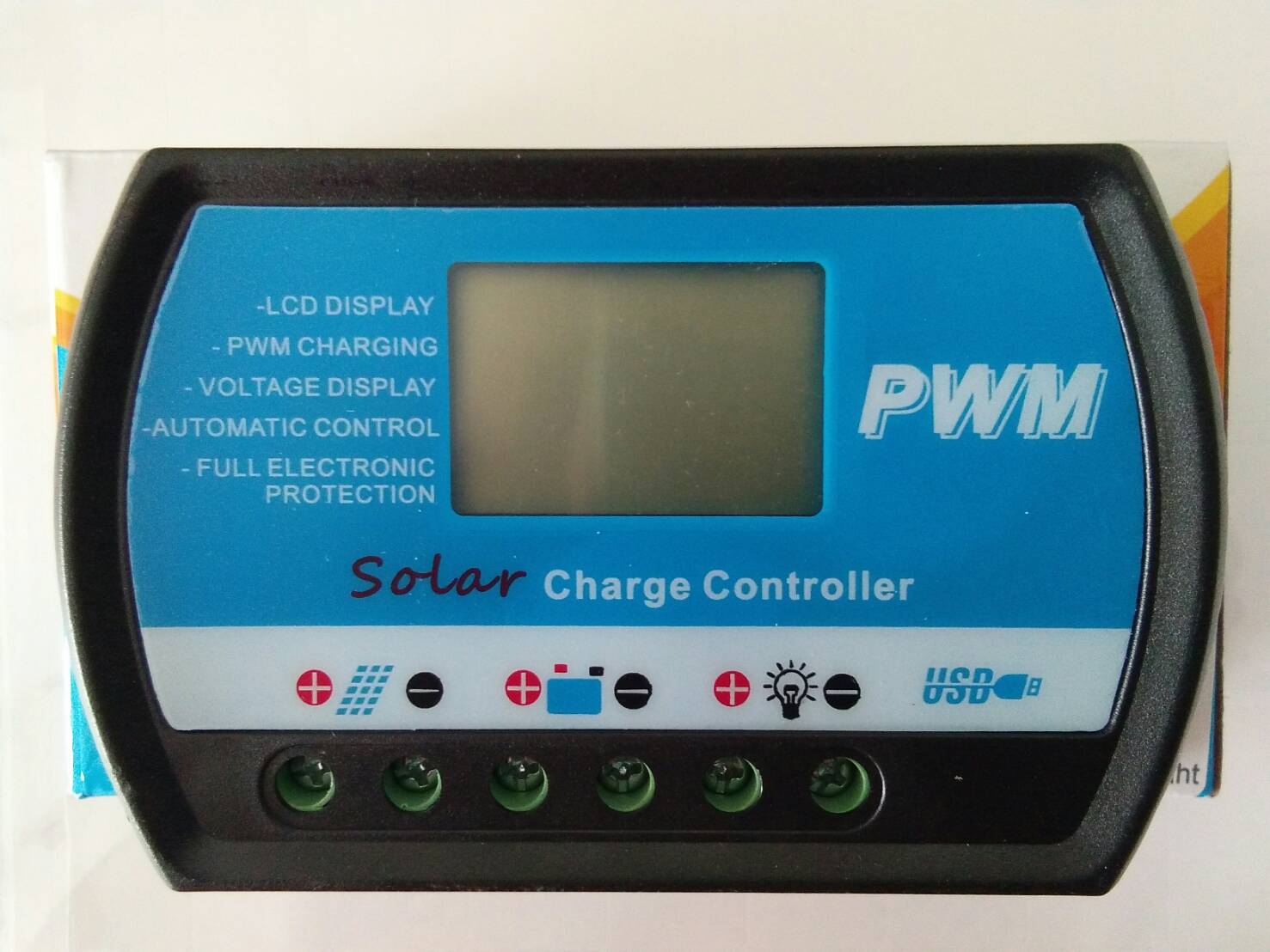ตัวควบคุมการชาร์จแบตเตอรี่ แบบ PWM_20A 12/24V (SS-1220LN)