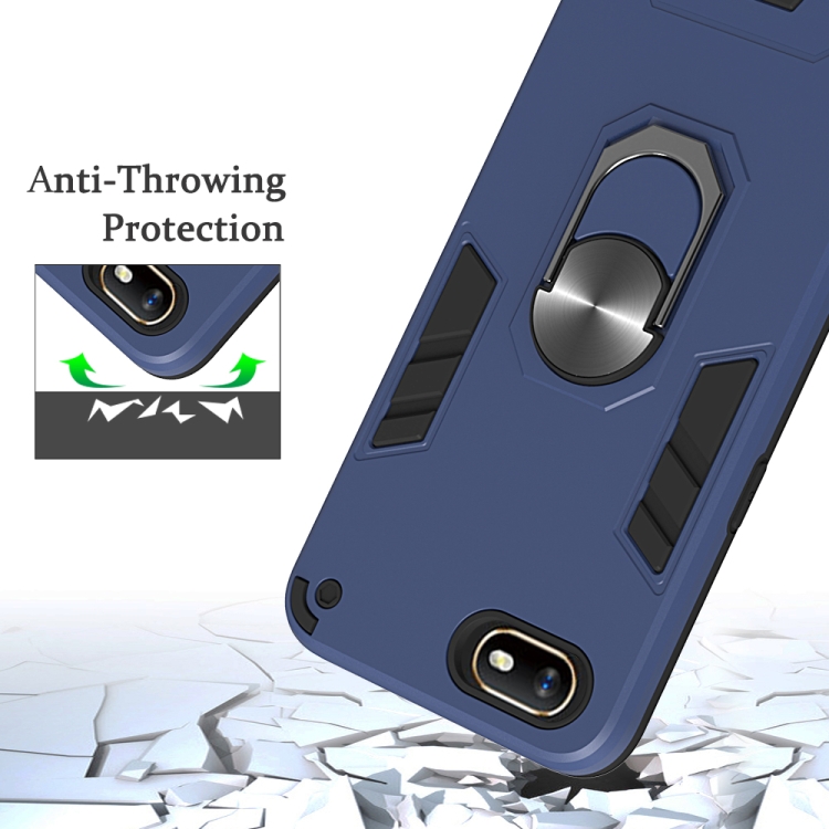 Case OPPO A3S / Pre-order * 2 in 1 Armor Series PC + เคสป้องกัน TPU พร้อมที่วางแหวน *