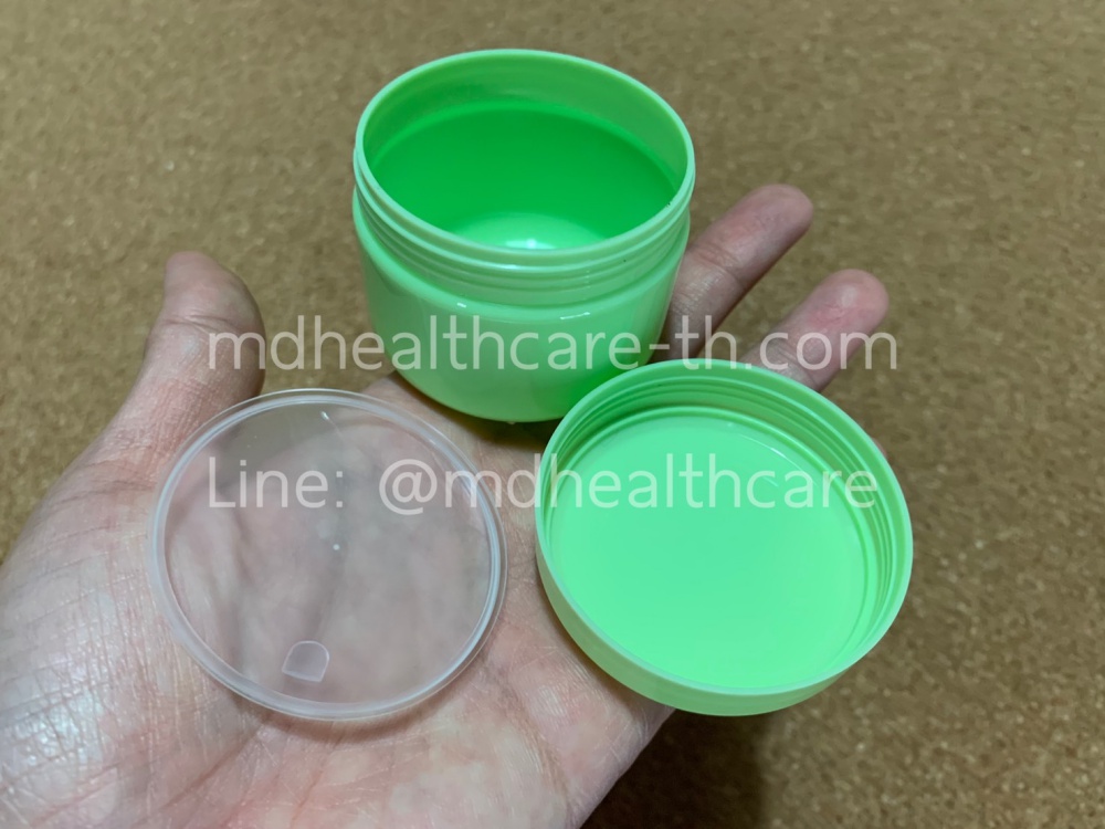 กระปุกครีม กระปุกครีมพลาสติก 50กรัม (10ชิ้น/ชิ้นละ7บาท)