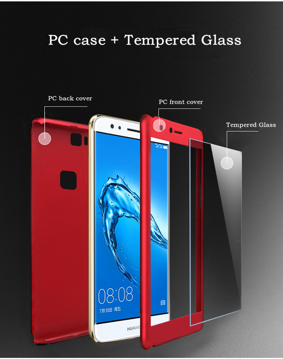 Case Huawei P8 Lite / Pre-order * Hot Ultra Thin 360 องศา + กระจกนิรภัย *