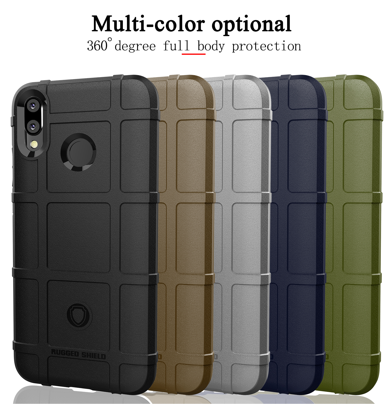 Case Huawei Y9 2019 / Pre-orde * เคสซิลิโคนหุ้มยาง เคสหุ้มเกราะป้องกันตกกระทบ *