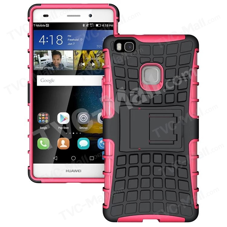 Case Huawei P9 Lite / Pre-order * เคส TPU Hybrid Case พร้อม ขาตั้ง *