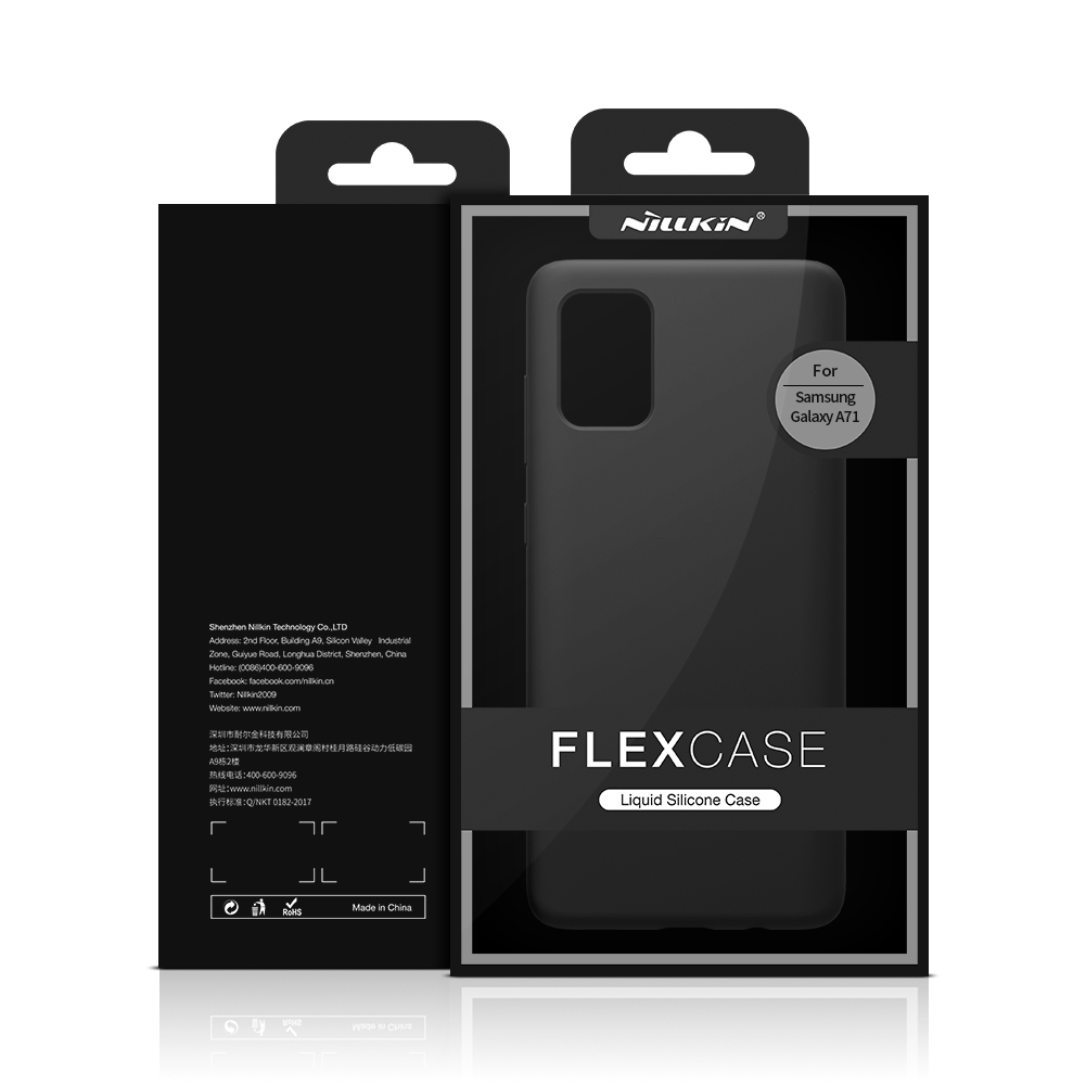 Case Samsung Galaxy A71 / Pre-order * NILLKIN Flex เพียวซีรี่ส์เหลวซิลิโคน ผิวสัมผัสที่นุ่มลื่นรู้สึกดีอยู่ในมือ *