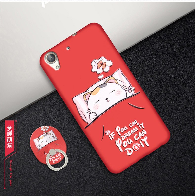 Case Huawei Y6ii / Pre-order * 3D แฟชั่นการ์ตูนซิลิคอน + แหวนนิ้ว *