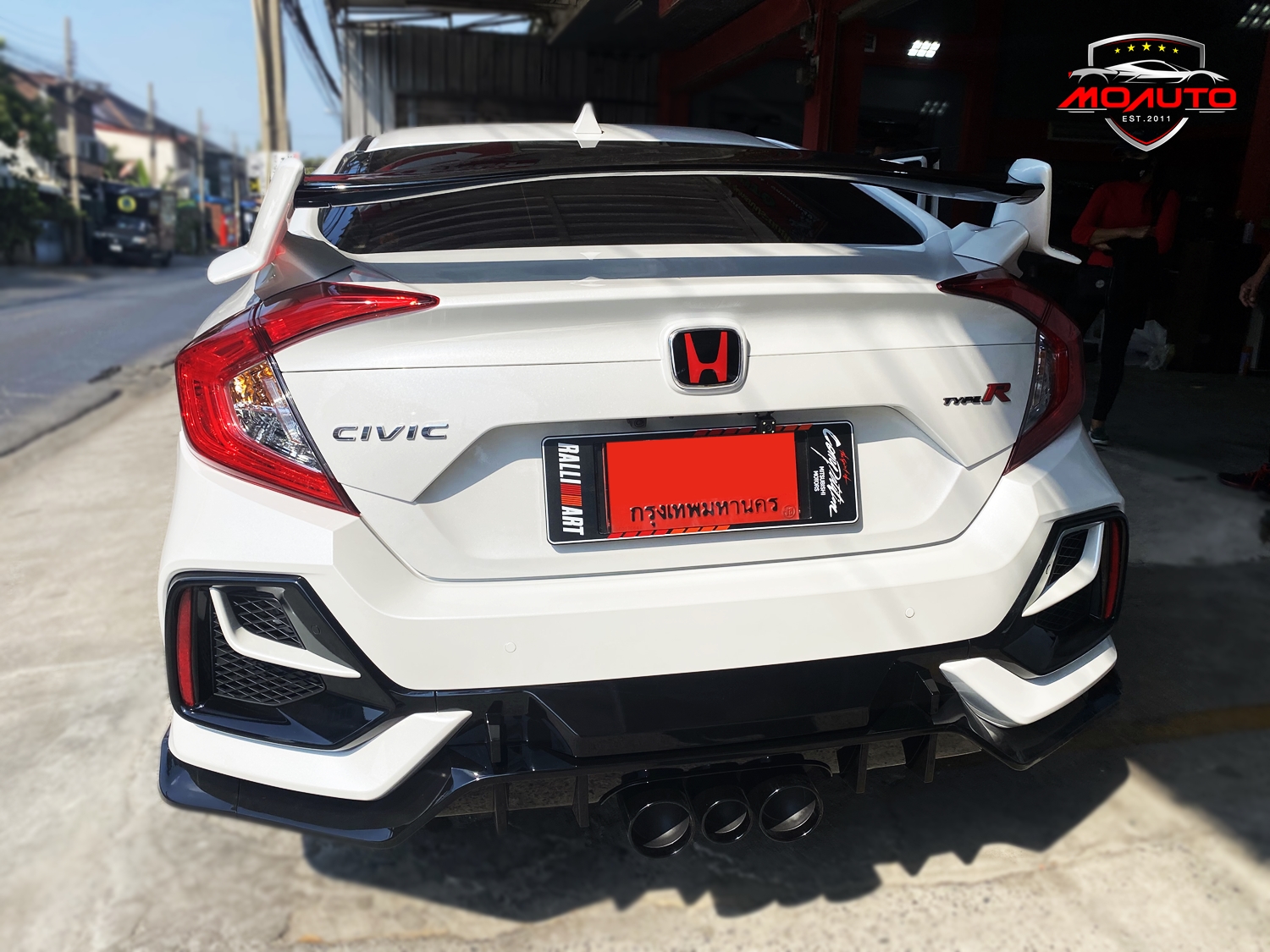 ชุดแต่ง TYPE-R สำหรับ CIVIC FC 2016-2021 (แบบเปลี่ยนกันชน)