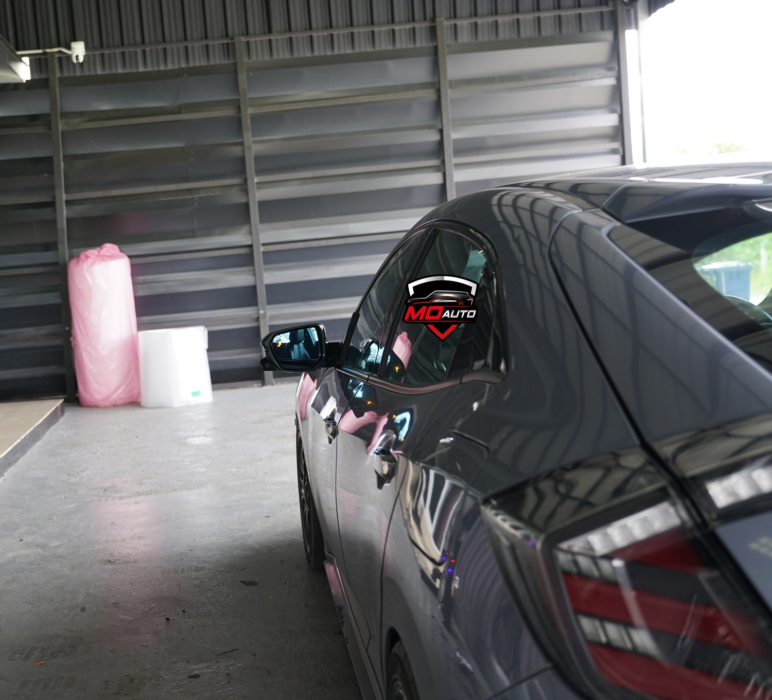 ชุดระบบช่วยเตือนมุมอับสายตาที่กระจกมองข้าง V1 (Blind Spot Monitor) CIVIC FK / FK MC