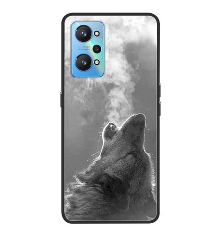 Case Realme C35 # Pre-Order * เคสพิมพ์ภาพสัตว์น่ารัก ยอดนิยมสีดำซิลิโคน *