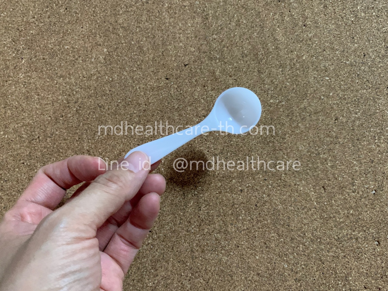ช้อนตวง2กรัม/4ml.(cc.) ยาว 8cm