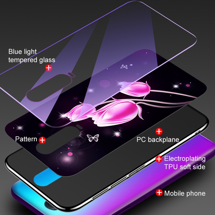 Case Vivo V15 Pro / Pre- Order * เคสกระจก + TPU + PC Phone ไฮบริดปกหลัง *