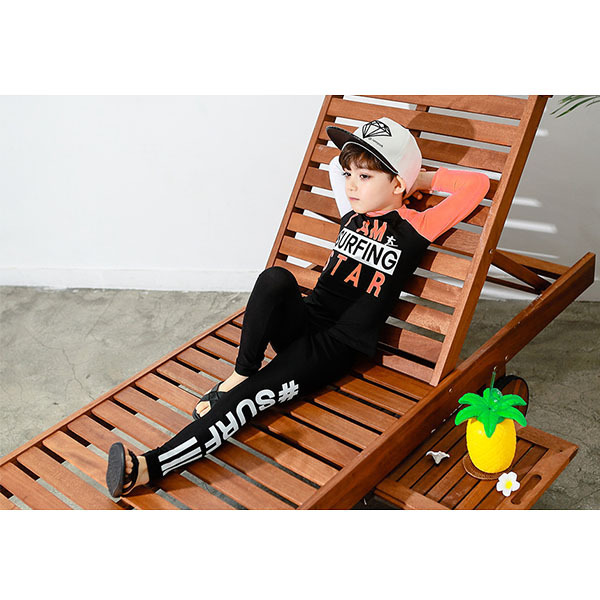 ชุดว่ายน้ำ สกรีน I am surfing star ไซส์ M