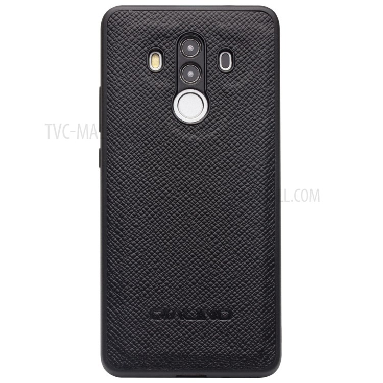 Case Huawei Mate 10 Pro / Pre-order * QIALINO Cross Texture กระเป๋าสตางค์หนังวัวแท้ ถอดได้ *