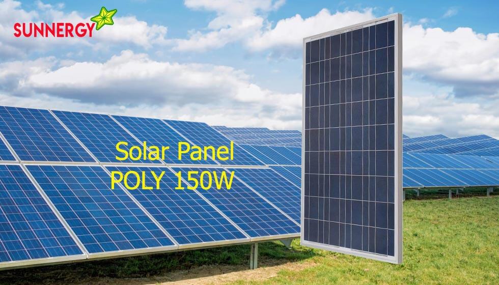แผงโซล่าเซลล์โพลี 150W