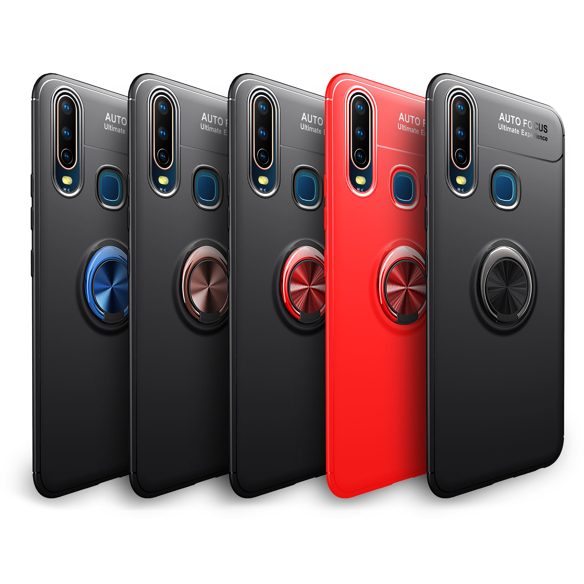 Case Vivo Y17 / Pre-Order * เคสแหวนนิ้วขา TPU ที่ใส่แหวนในตัวช่วยให้ใช้งานมือเดียวได้ง่าย *