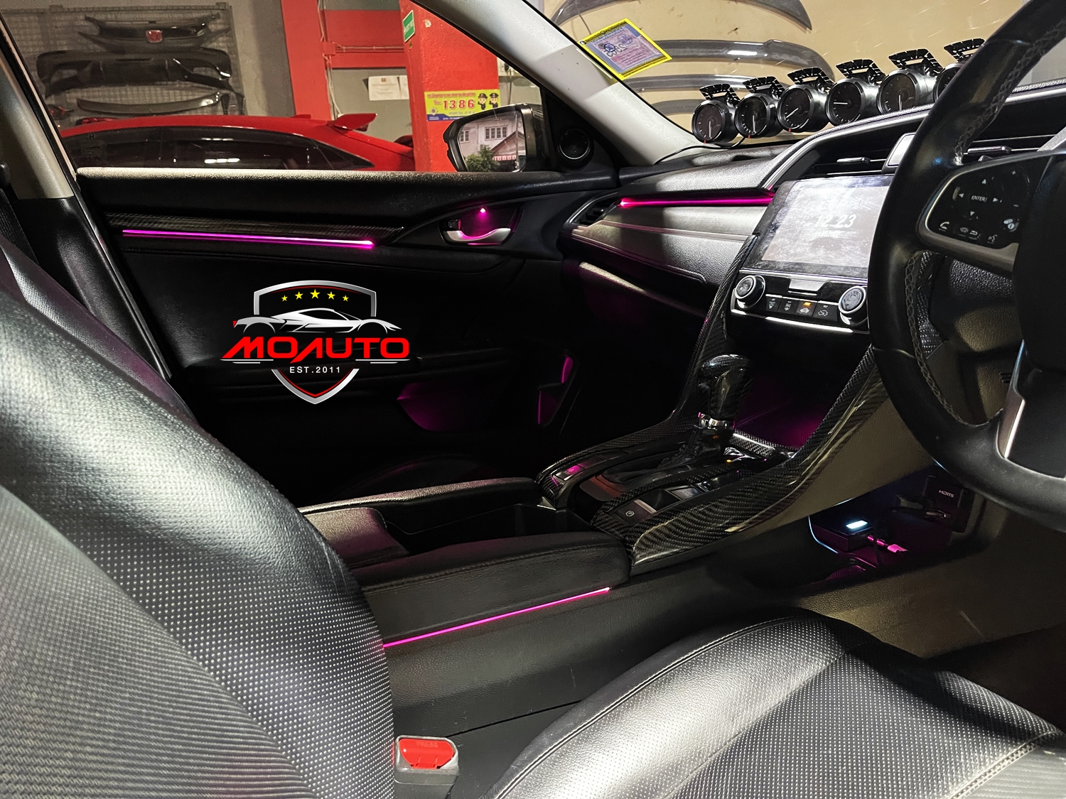 ไฟ Ambient light ตรงรุ่น V1 CIVIC FC / FK