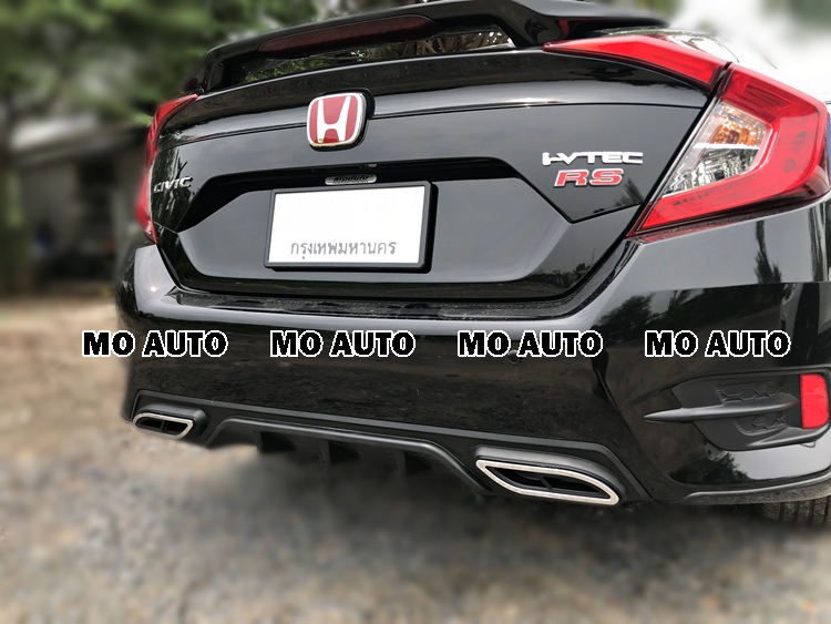 Diffuser ทรง C-Class ดำด้าน CIVIC FC