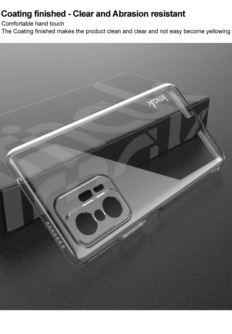 Case Xiaomi 11T / 11T Pro # Pre-Order * IMAK Crystal Case II Pro Hard PC Back ป้องกัน Slim Anti-scratch ทนต่อการสึกหรอ *