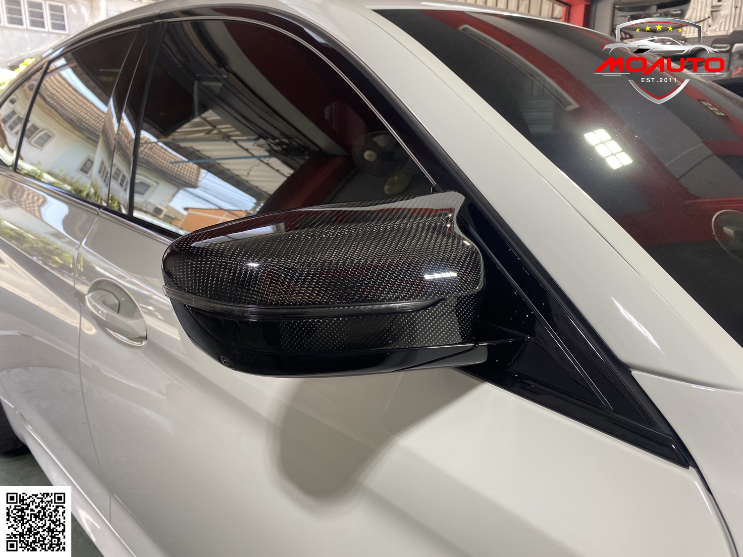 ฝากระจกมองข้าง Carbon แท้ ทรง M5 BMW G30