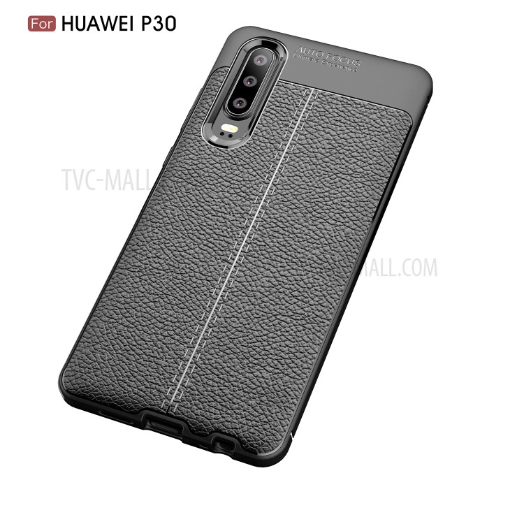 Case Huawei P30 # Pre-Order * MOFI เคส TPU แปรงเนื้อคาร์บอนไฟเบอร์ *