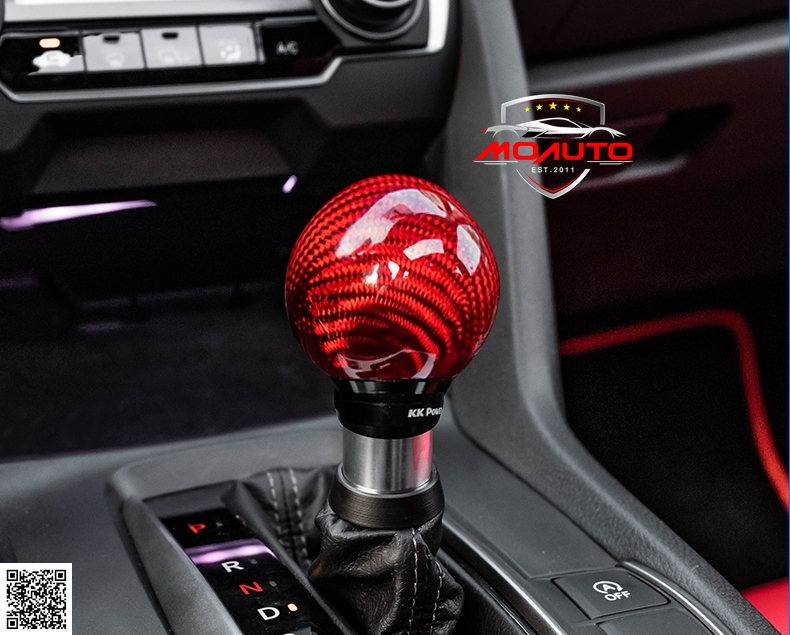 หัวเกียร์ทรงกลมคาร์บอนแท้ CIVIC FC / FK