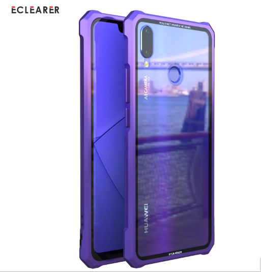 Case Huawei Nova 3 / Pre-Order * เคสอลูมิเนียมโลหะ ปกหลังกระจกนิรภัย 9 H + Premium *
