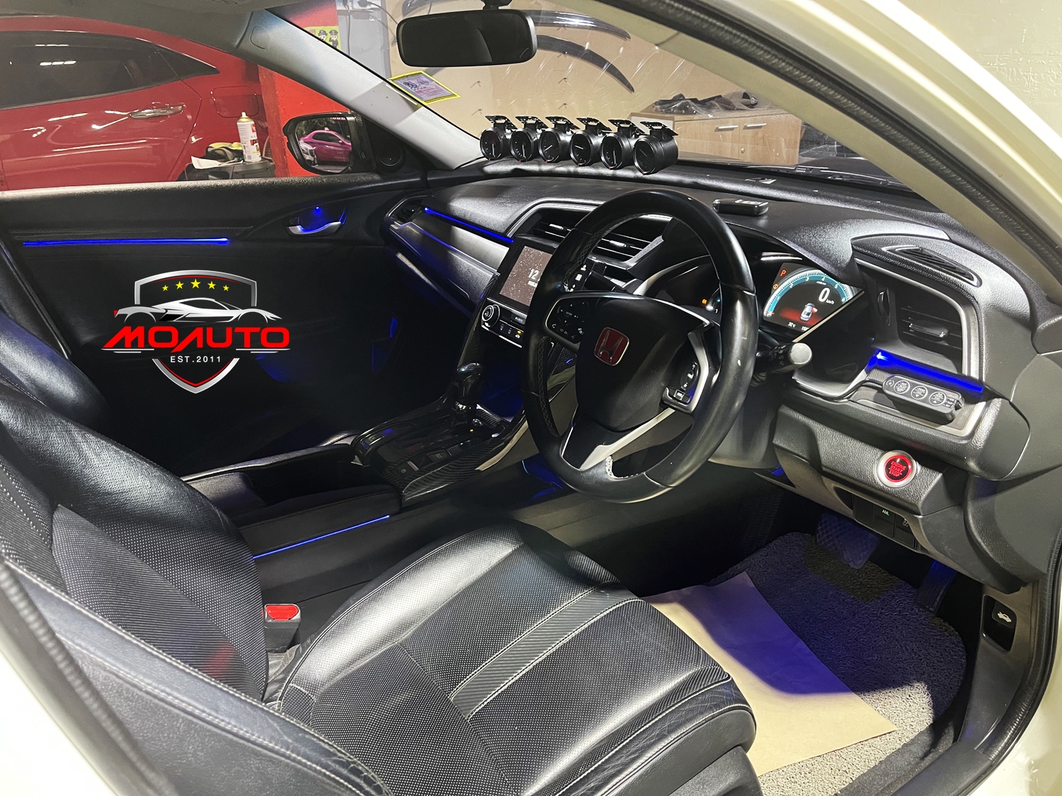 ไฟ Ambient light ตรงรุ่น V1 CIVIC FC / FK