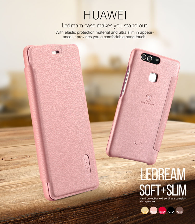 Case Huawei P9 Plus / Pre-order * LENUO พรีเมี่ยมหนัง PU นุ่มยืดหยุ่น + PC *