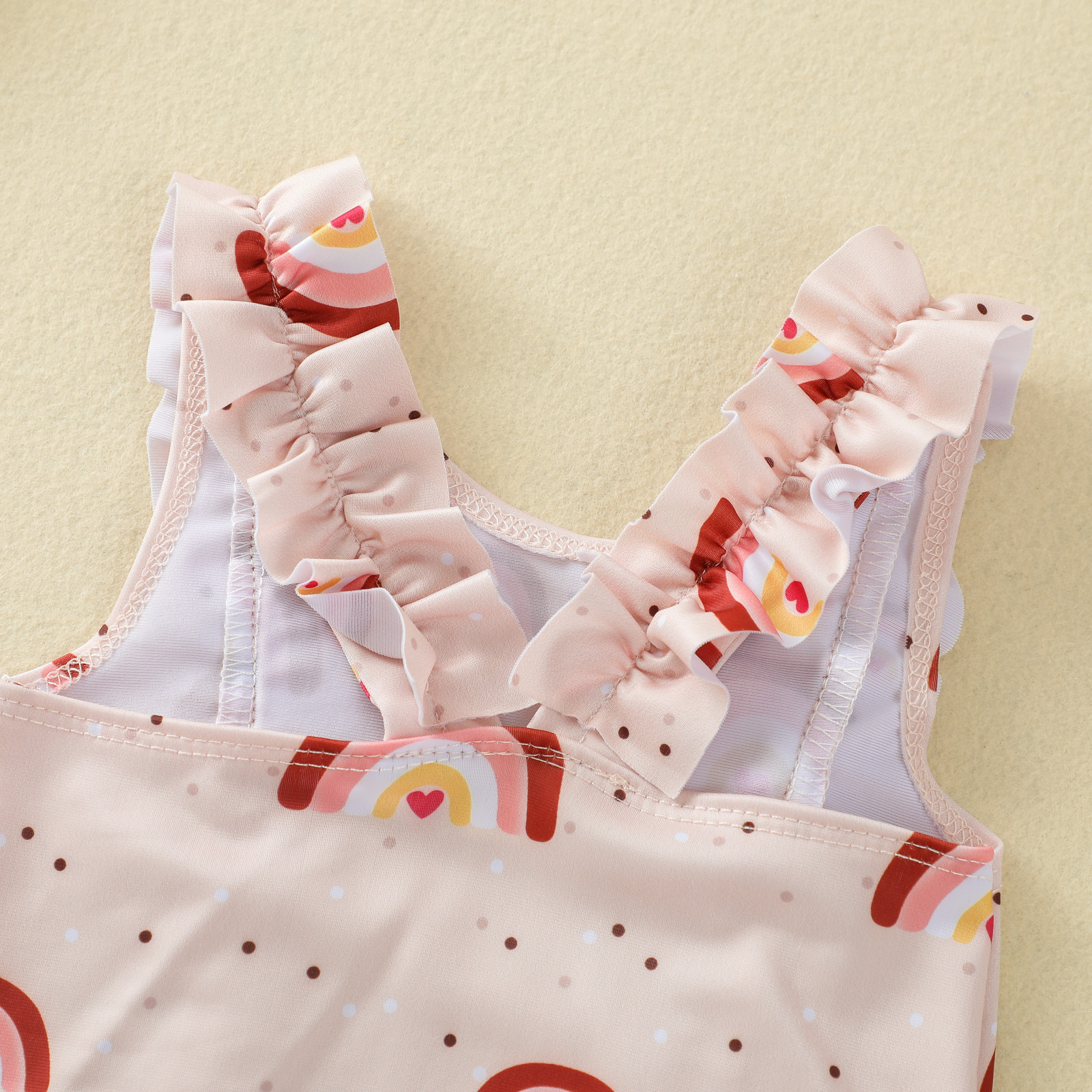 ชุดว่ายน้ำวันพีช ลายรุ้ง ไซส์ 70