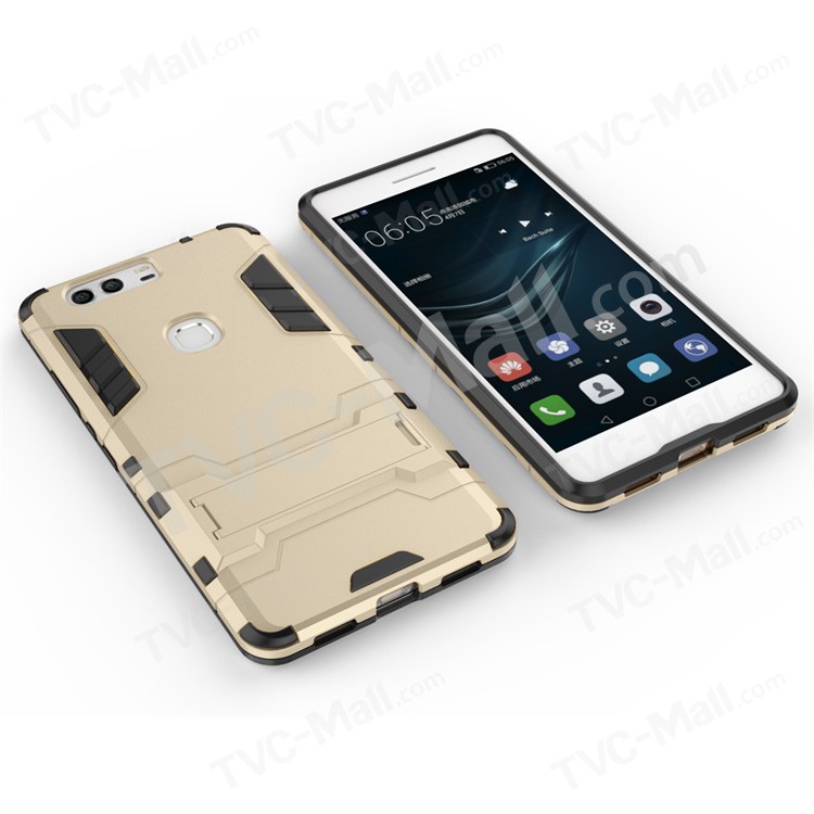 Case Huawei P9 Plus / Pre-order * เคส PC + TPU = เลเยอร์คู่คุ้มครอง ขาตั้ง *