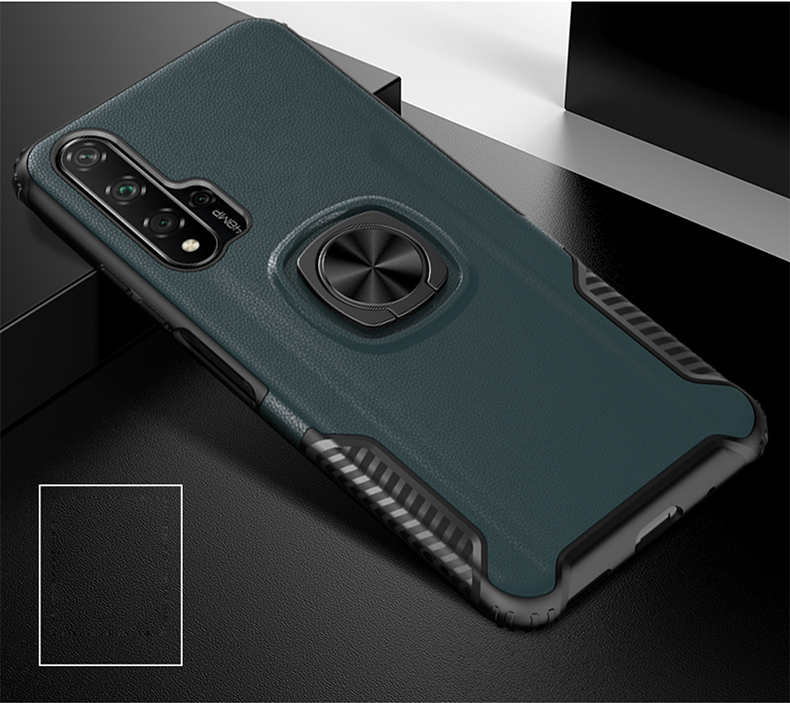 Case Huawei Nova 5T / Pre-order * 360 องศา หมุนแหวน + ขา PC + TPU Case ไฮบริด *