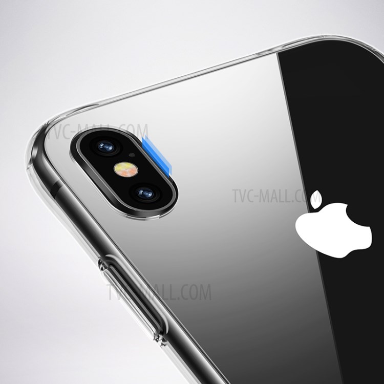 Case iPhone XS / Pre-Order * USAMS กระจกนิรภัยด้านหลัง + ขอบ TPU ไฮบริด *