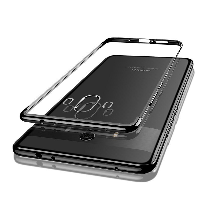 Case Huawei Mate 8 / Pre-order * เคสหรูหราเทคนิคการชุบทอง TPU ซิลิโคนอ่อนนุ่ม *