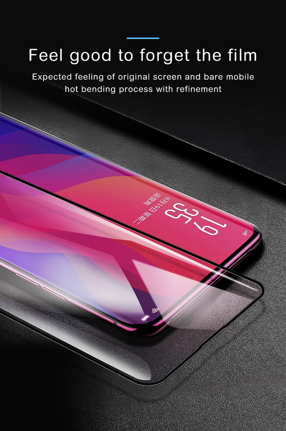 กระจกนิรภัย OPOP Find X / Pre-Order * BASEUS ความหนาเพียง 0.3 มม. แต่มีความแข็ง 9H ทำจากแก้วพรีเมียมที่มีเทคโนโลยี CNC *