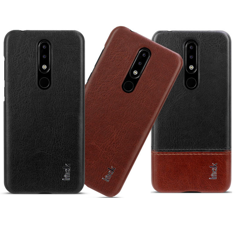 Case Nokia 6.1 Plus / Pre-order * IMAK Ruiyi เคสผิว PC รูปลักษณ์เรียบง่าย แต่คลาสสิก *