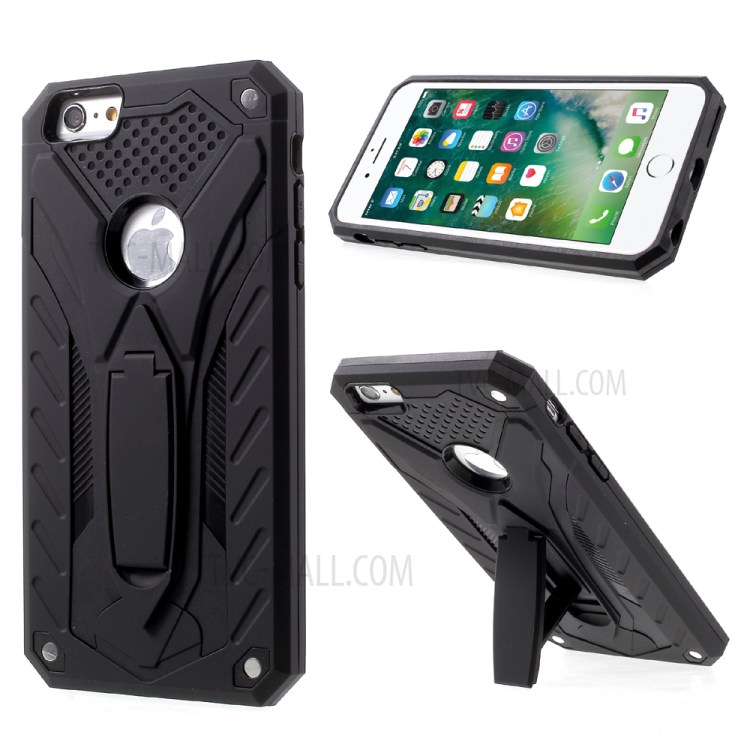 Case iPhone 6 & 6s / Pre-Order * เคสไฮบริด PC + TPU ที่ทนทานป้องกันการตกกระแทกพร้อมขาตั้ง *